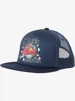 Boys Quiksilver Hats | Boy'S 8-16 Rat Pack Trucker Hat