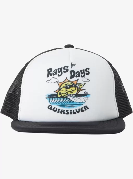 Boys Quiksilver Hats | Boy'S 8-16 Rat Pack Trucker Hat