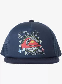 Boys Quiksilver Hats | Boy'S 8-16 Rat Pack Trucker Hat