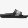 Boys Quiksilver Sandals | Boy'S 8-16 Rivi Wordmark Slide Sandals