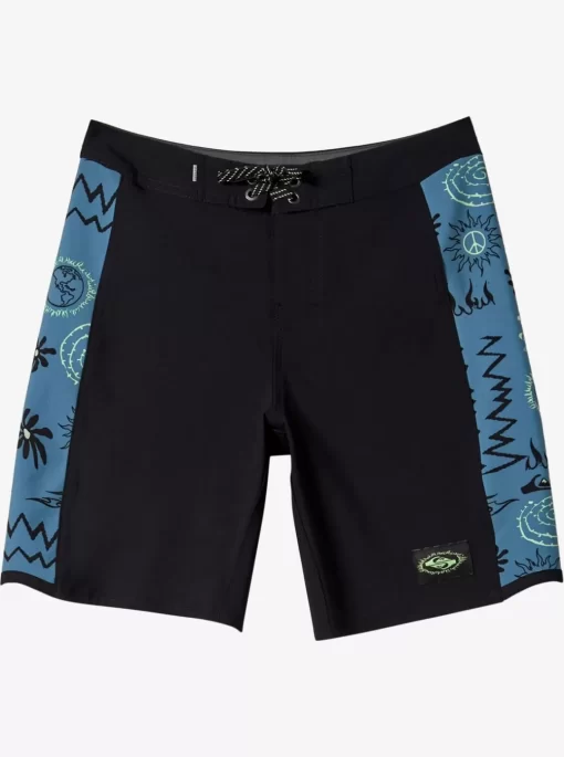 Boys Quiksilver Shorts | Boy'S 8-16 Surfsilk Radical Arch 16" Boardshorts