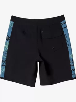 Boys Quiksilver Shorts | Boy'S 8-16 Surfsilk Radical Arch 16" Boardshorts