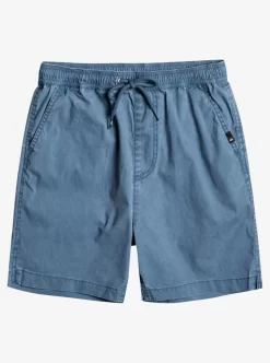 Boys Quiksilver Shorts | Boy'S 8-16 Taxer 15" Elastic Waist Shorts