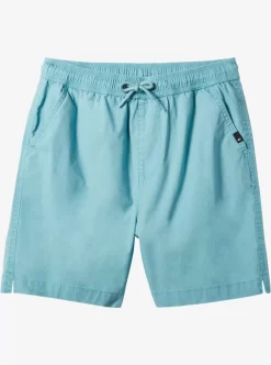 Boys Quiksilver Shorts | Boy'S 8-16 Taxer 15" Elastic Waist Shorts