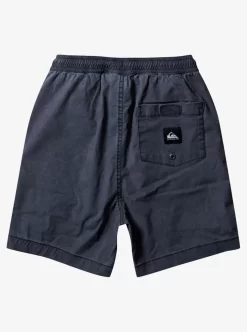 Boys Quiksilver Shorts | Boy'S 8-16 Taxer 15" Elastic Waist Shorts