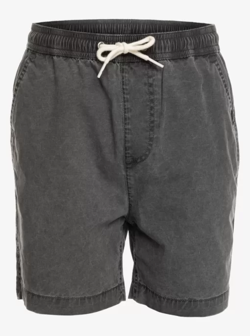 Boys Quiksilver Shorts | Boy'S 8-16 Taxer 15" Elastic Waist Shorts