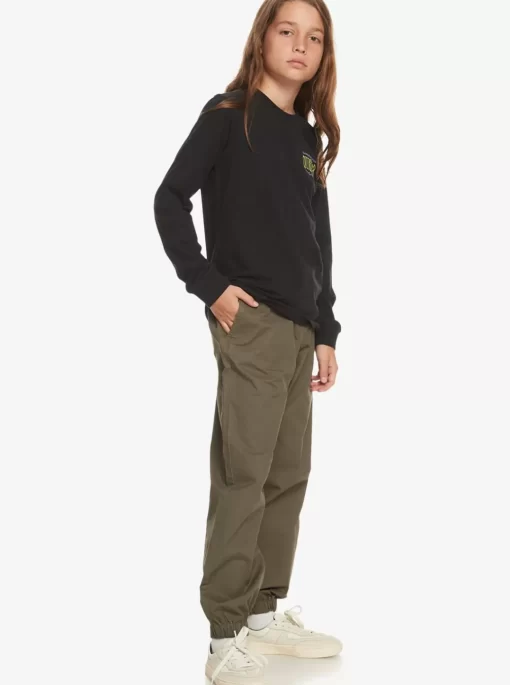 Boys Quiksilver Pants & Jeans | Boy'S 8-16 Taxer Beach Cruiser Pants