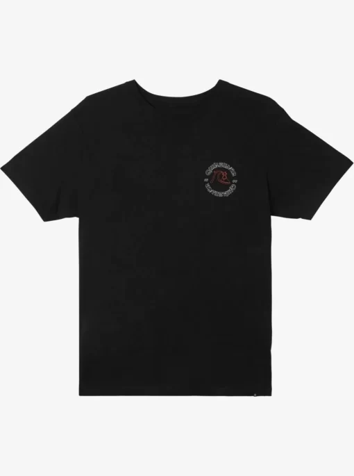 Mens Quiksilver Tees | Bubble Outline T-Shirt