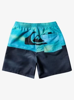 Mens Quiksilver Elastic Waist | Butt Logo 17" Volleys