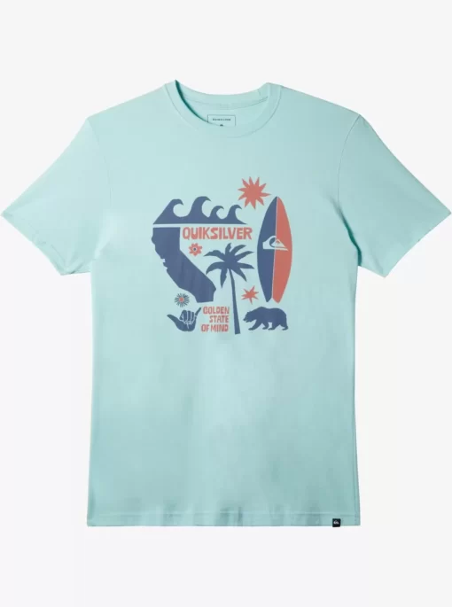 Mens Quiksilver Tees | Ca Funshine T-Shirt