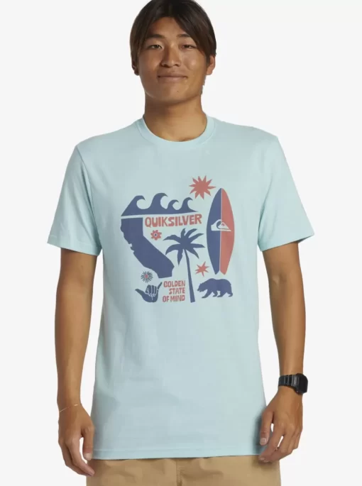 Mens Quiksilver Tees | Ca Funshine T-Shirt