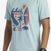 Mens Quiksilver Tees | Ca Funshine T-Shirt