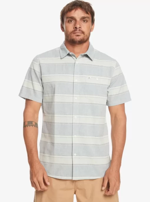 Mens Quiksilver Shirts & Polos | Cali Sunrise Short Sleeve Shirt