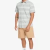 Mens Quiksilver Shirts & Polos | Cali Sunrise Short Sleeve Shirt