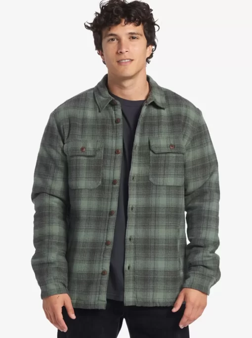 Mens Quiksilver Shirts & Polos | Camus Overshirt