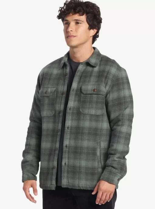 Mens Quiksilver Shirts & Polos | Camus Overshirt