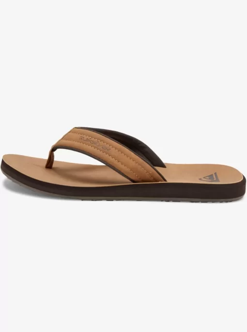 Mens Quiksilver Sandals | Carver Nubuck Sandals