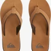 Mens Quiksilver Sandals | Carver Nubuck Sandals