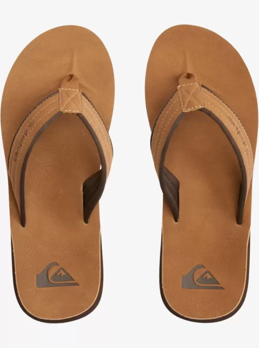 Mens Quiksilver Sandals | Carver Nubuck Sandals