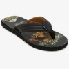 Mens Quiksilver Sandals | Carver Print Sandals