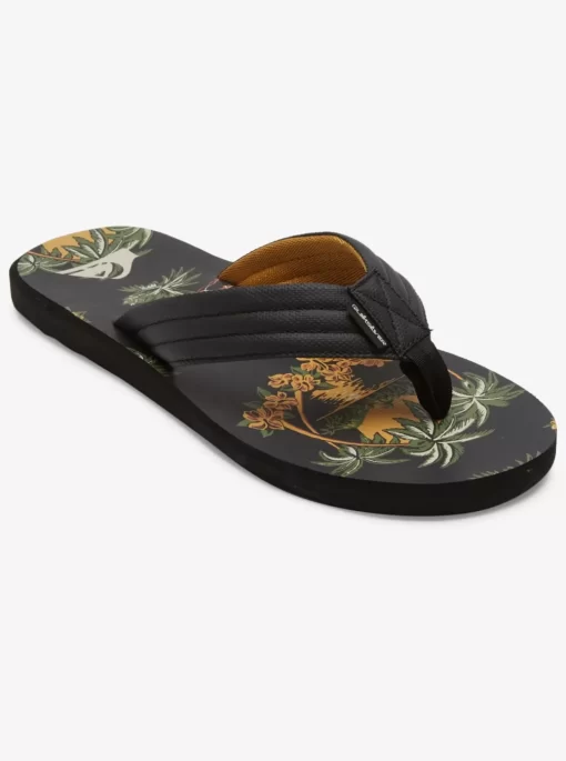 Mens Quiksilver Sandals | Carver Print Sandals