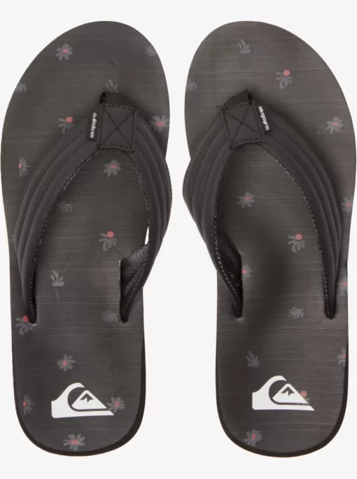 Mens Quiksilver Sandals | Carver Print Sandals