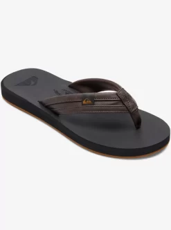 Mens Quiksilver Sandals | Carver Squish Sandals