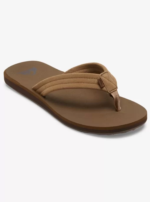 Mens Quiksilver Sandals | Carver Suede Core Sandals