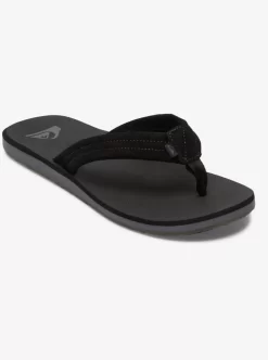 Mens Quiksilver Sandals | Carver Suede Core Sandals