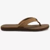 Mens Quiksilver Sandals | Carver Suede Core Sandals