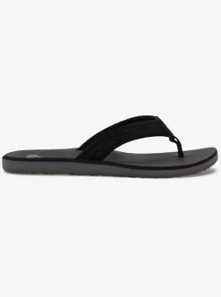 Mens Quiksilver Sandals | Carver Suede Core Sandals