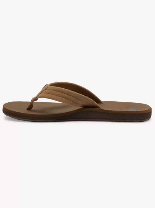 Mens Quiksilver Sandals | Carver Suede Core Sandals