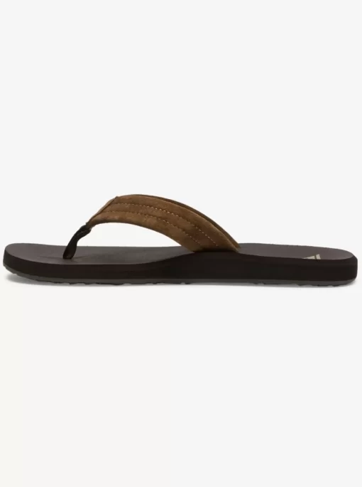 Mens Quiksilver Sandals | Carver Suede Core Sandals