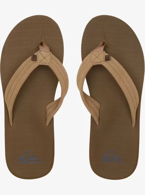 Mens Quiksilver Sandals | Carver Suede Core Sandals