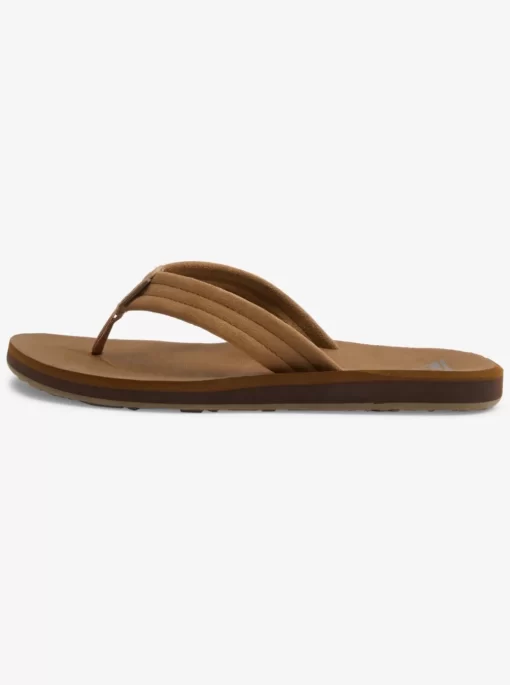 Mens Quiksilver Sandals | Carver Suede Core Sandals