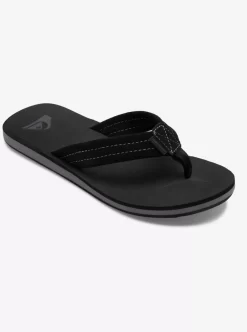 Mens Quiksilver Sandals | Carver Suede Leather Sandals