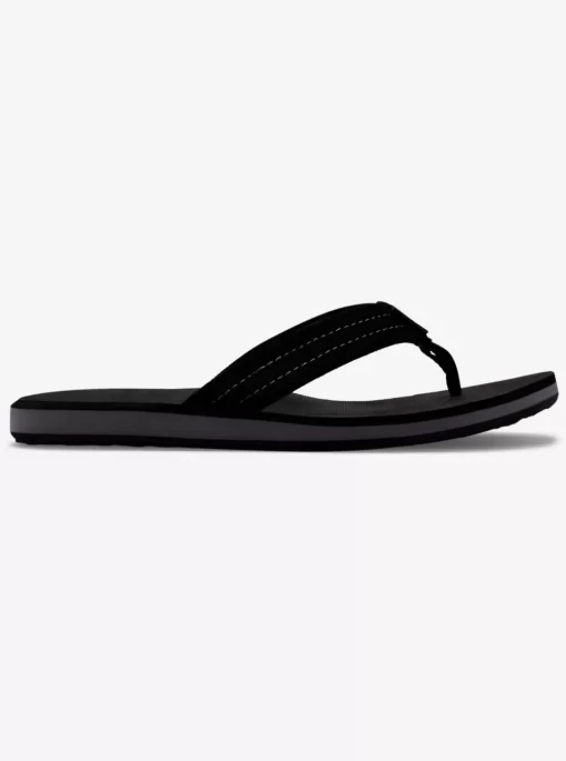 Mens Quiksilver Sandals | Carver Suede Leather Sandals