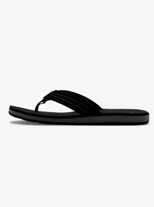 Mens Quiksilver Sandals | Carver Suede Leather Sandals