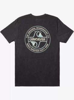 Mens Quiksilver Tees | Circle Back T-Shirt