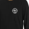 Mens Quiksilver Tees | Circled Script Long Sleeve T-Shirt