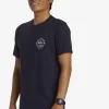 Mens Quiksilver Tees | Circled Script T-Shirt