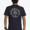 Mens Quiksilver Tees | Circled Script T-Shirt