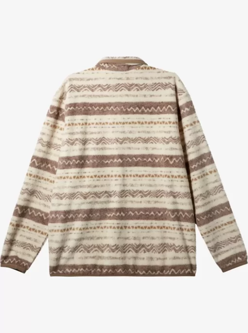 Mens Quiksilver Sweatshirts & Hoodies | Clean Coasts Zip-Up Fleece