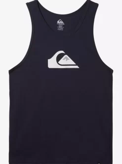 Mens Quiksilver Tees | Comp Logo Tank Top