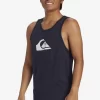 Mens Quiksilver Tees | Comp Logo Tank Top