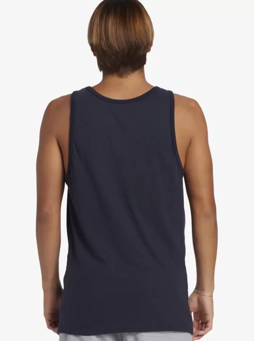 Mens Quiksilver Tees | Comp Logo Tank Top