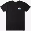 Mens Quiksilver Tees | Comp Logo T-Shirt