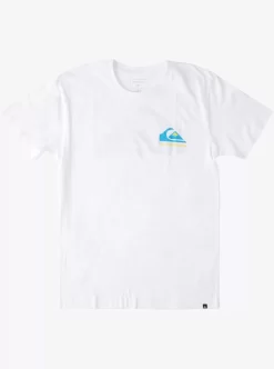 Mens Quiksilver Tees | Comp Logo T-Shirt