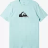 Mens Quiksilver Tees | Comp Logo T-Shirt