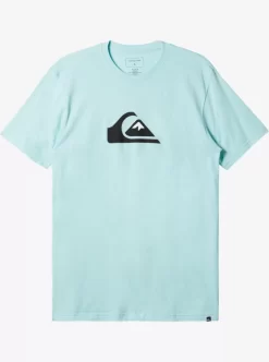 Mens Quiksilver Tees | Comp Logo T-Shirt